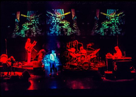 Genesis the Lamb on stage Live  1975