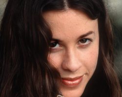 Alanis Morissette in Austin, Texas, Aug 29, 1995. Her acclaimed album, Jagged Little Pill had just been released and Marina Rota, at Warner, managed to get me an interview in Austin, Texas. I wanted to meet this new star before she arrived in Los Angeles when the world would discover her. We met at the hotel. "Shall we walk down by the river? She invited me and we did the interview under a bridge At the end she gave me this smile. Jagged Little Pill went on to sell nearly million copies.